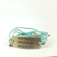 Load image into Gallery viewer, Wrap Leather Bracelet - Serenity
